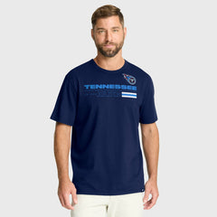 Fanatics Tennessee Titans Chop Block Legacy T-Shirt Navy