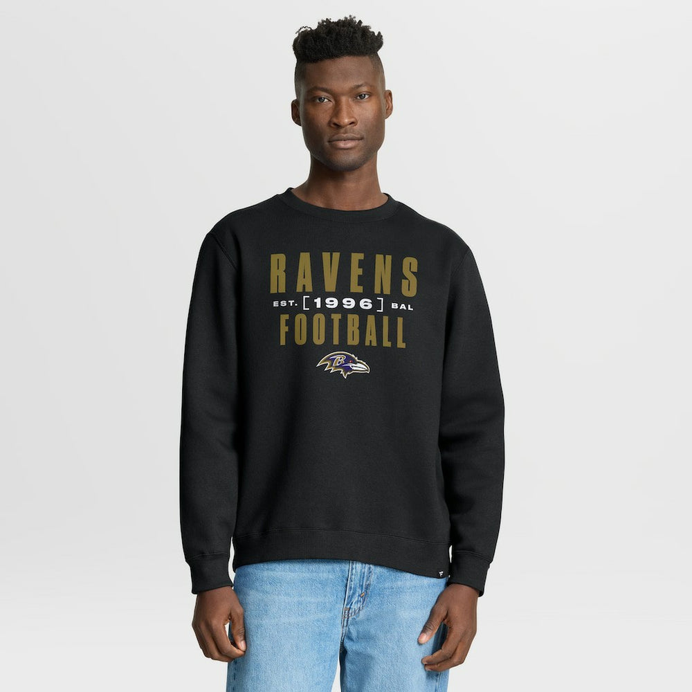 Fanatics Baltimore Ravens Powerful Throw Legacy Pullover Sweatshirt Black