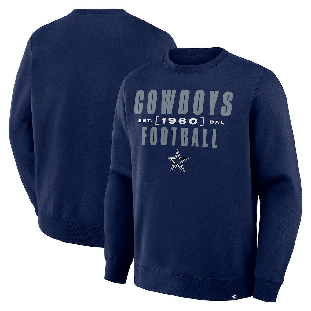 Fanatics Dallas Cowboys Powerful Throw Legacy Sweatshirt Navy