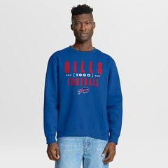 Fanatics Buffalo Bills Powerful Throw Legacy Pullover Sweatshirt Royal