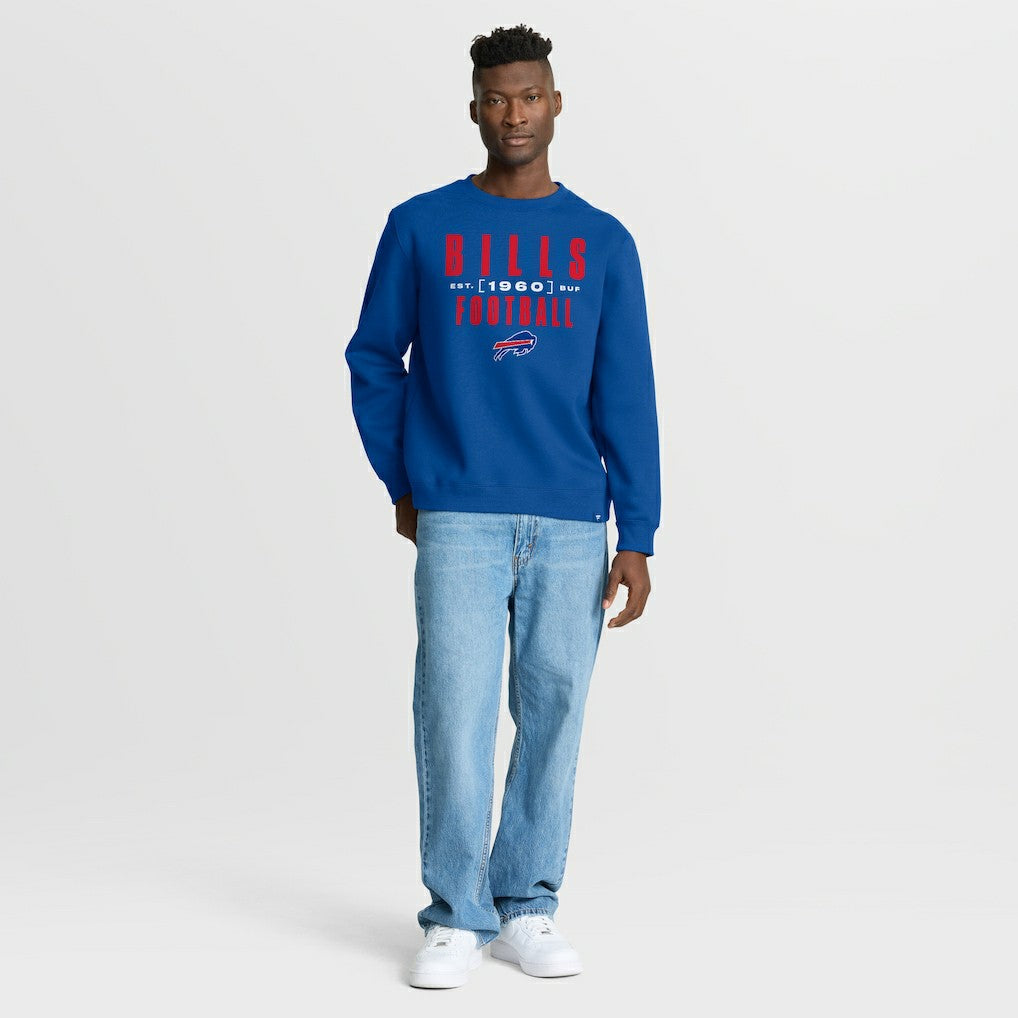 Fanatics Buffalo Bills Powerful Throw Legacy Pullover Sweatshirt Royal