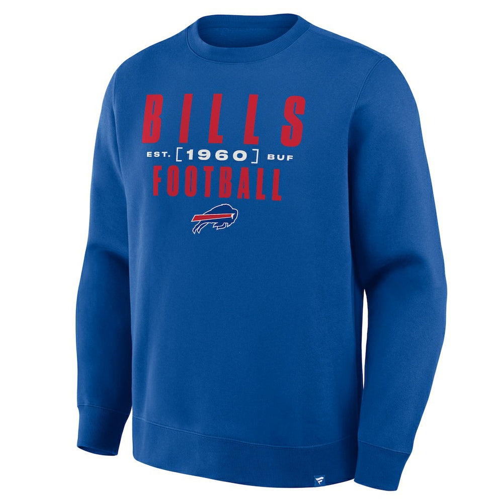 Fanatics Buffalo Bills Powerful Throw Legacy Pullover Sweatshirt Royal