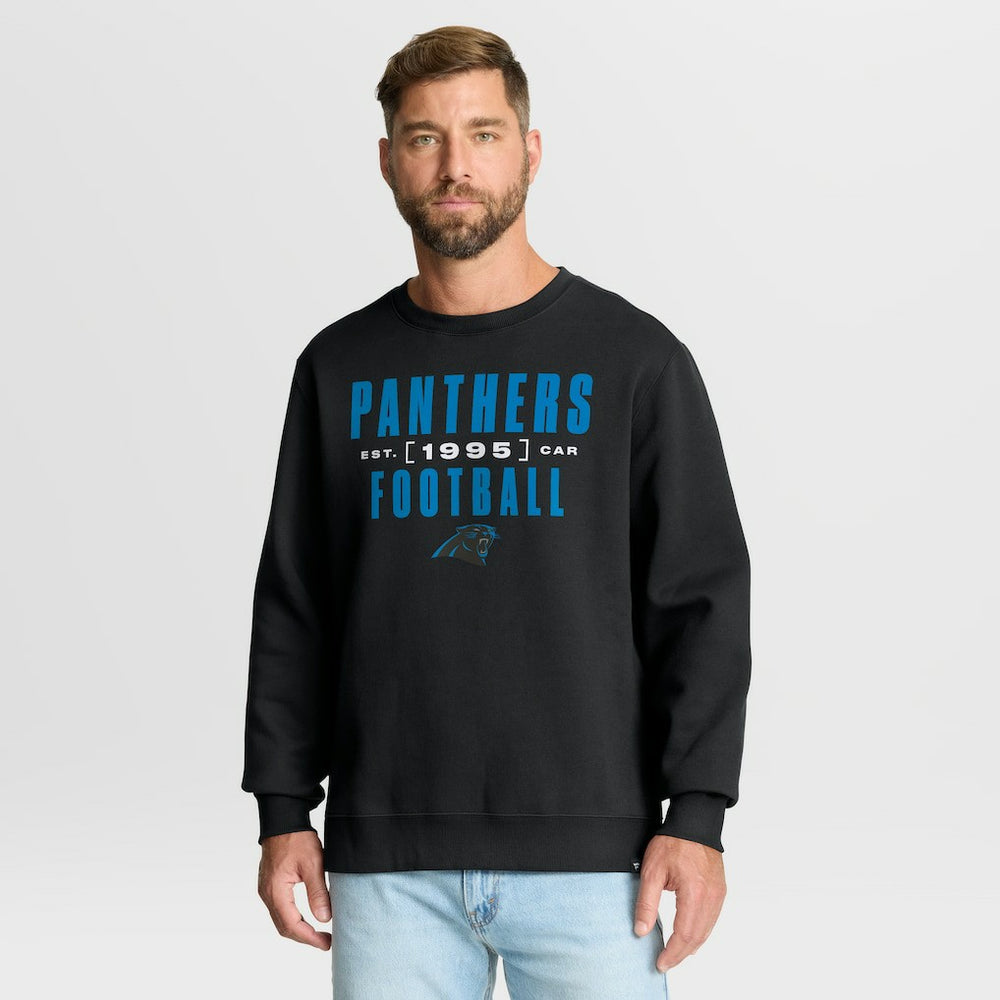 Fanatics Carolina Panthers Powerful Throw Legacy Pullover Sweatshirt Black