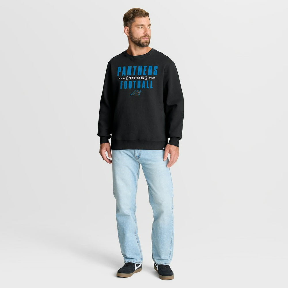 Fanatics Carolina Panthers Powerful Throw Legacy Pullover Sweatshirt Black
