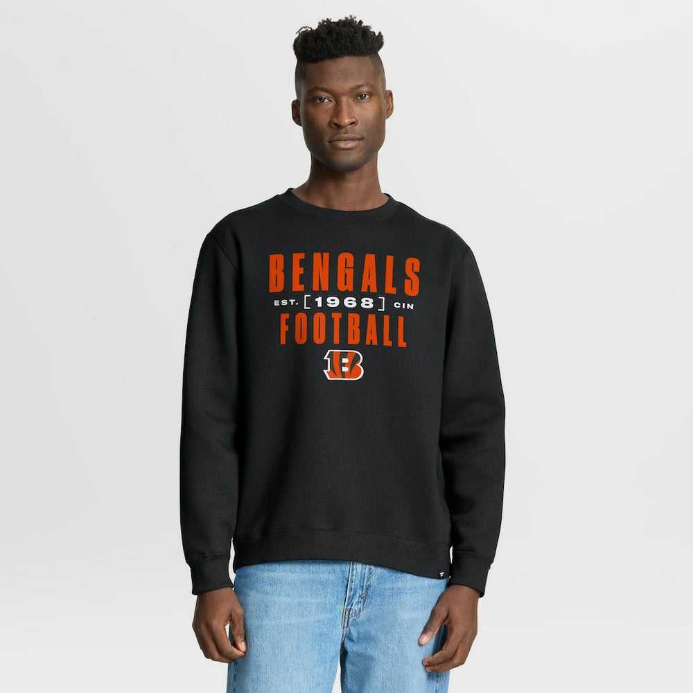 Fanatics Cincinnati Bengals Powerful Throw Legacy Pullover Sweatshirt Black