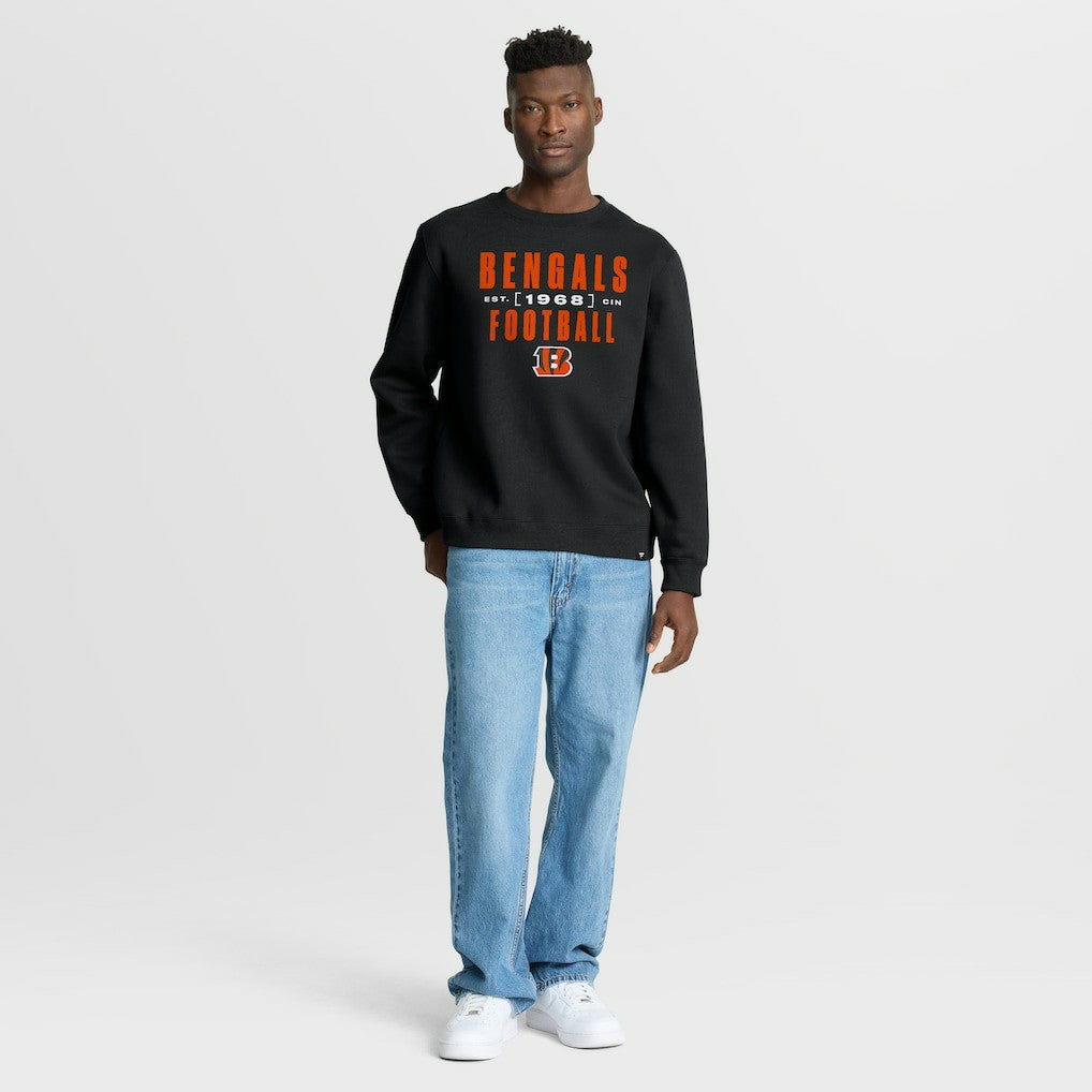 Fanatics Cincinnati Bengals Powerful Throw Legacy Pullover Sweatshirt Black