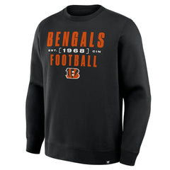 Fanatics Cincinnati Bengals Powerful Throw Legacy Pullover Sweatshirt Black