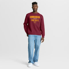 Fanatics Washington Commanders Powerful Throw Legacy Pullover Sweatshirt Burgundy