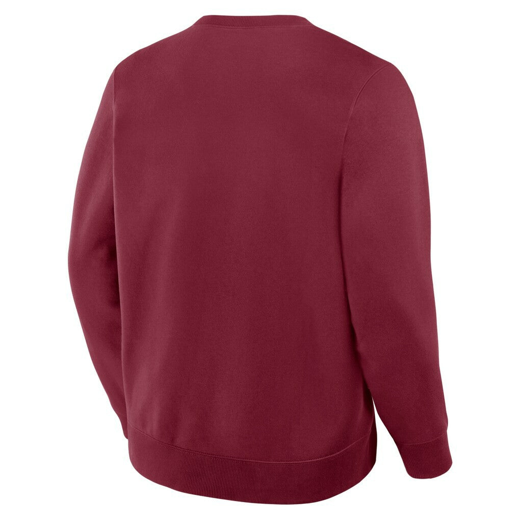 Fanatics Washington Commanders Powerful Throw Legacy Pullover Sweatshirt Burgundy