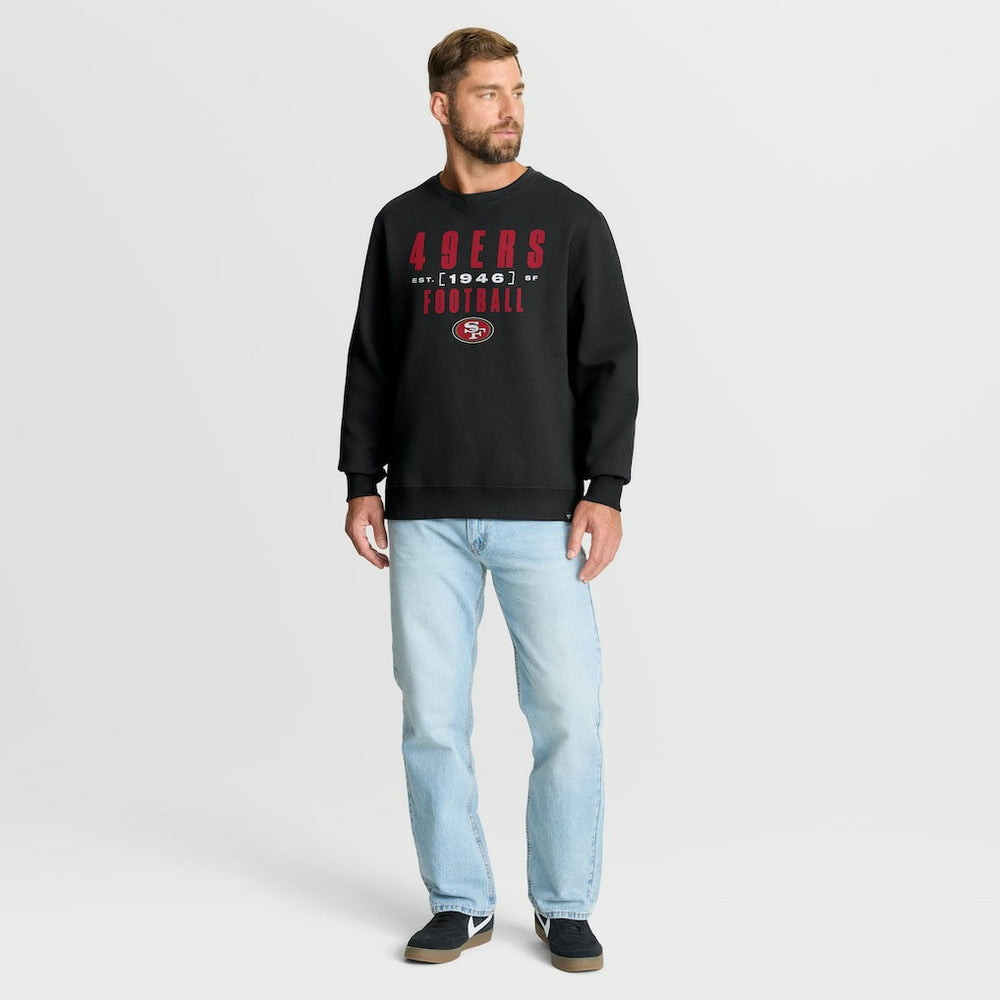 Fanatics San Francisco 49ers Powerful Throw Legacy Pullover Sweatshirt Black
