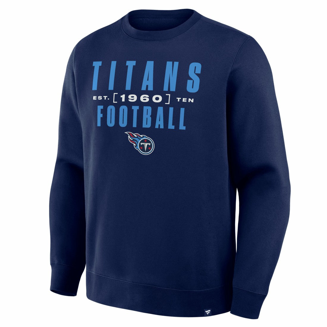 Fanatics Tennessee Titans Powerful Throw Legacy Pullover Sweatshirt Navy