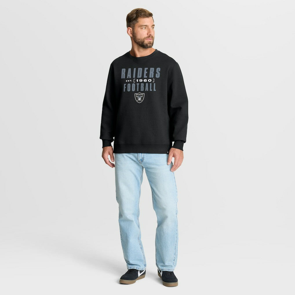 Fanatics Las Vegas Raiders Powerful Throw Legacy Pullover Sweatshirt Black