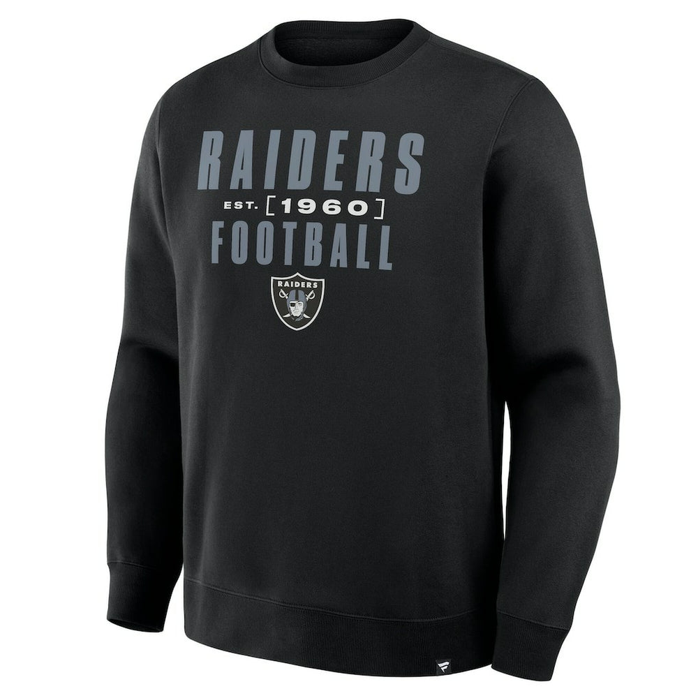 Fanatics Las Vegas Raiders Powerful Throw Legacy Pullover Sweatshirt Black