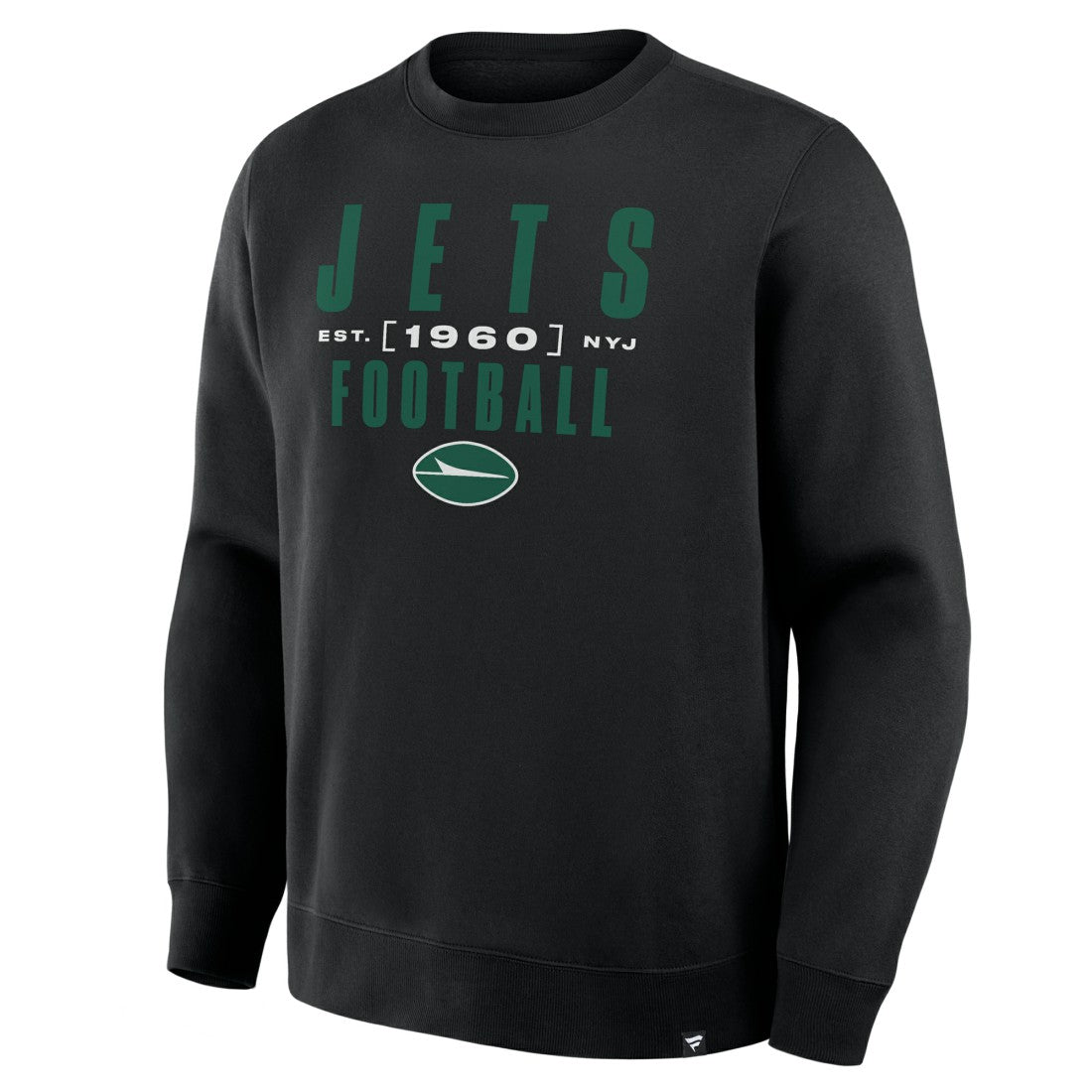 Fanatics New York Jets Powerful Throw Legacy Pullover Sweatshirt Black