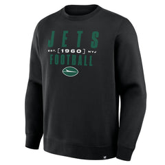 Fanatics New York Jets Powerful Throw Legacy Pullover Sweatshirt Black