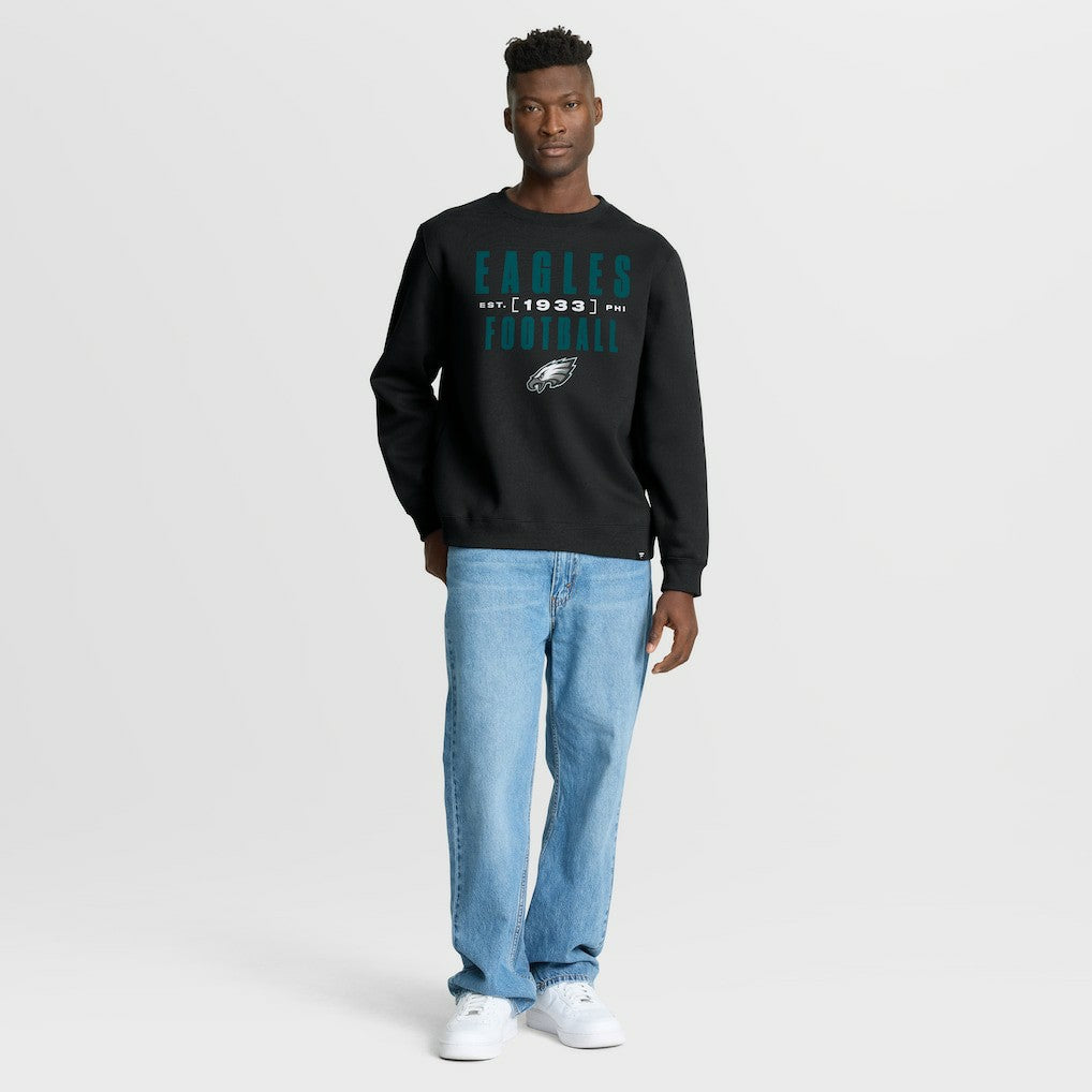 Fanatics Philadelphia Eagles Powerful Throw Legacy Pullover Sweatshirt Black