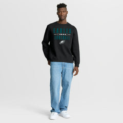Fanatics Philadelphia Eagles Powerful Throw Legacy Pullover Sweatshirt Black