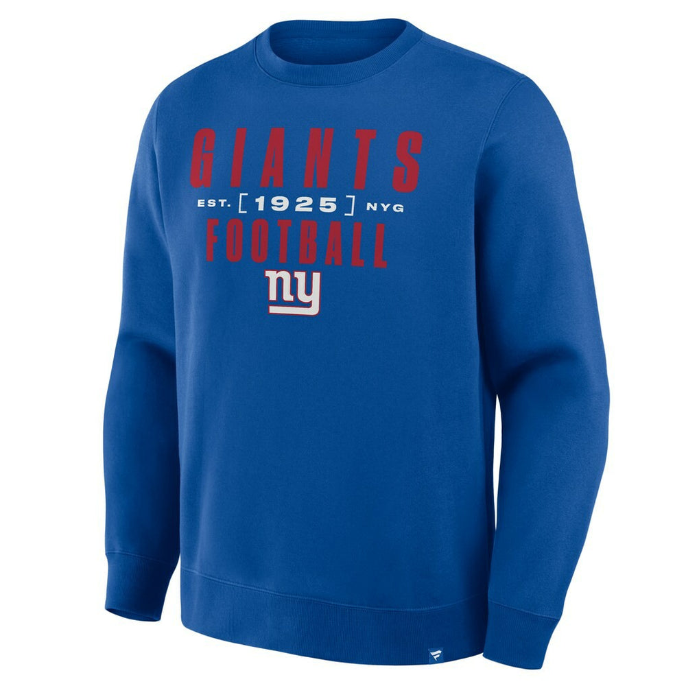 Fanatics New York Giants Powerful Throw Legacy Pullover Sweatshirt Royal