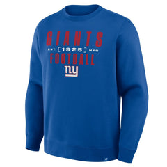 Fanatics New York Giants Powerful Throw Legacy Pullover Sweatshirt Royal