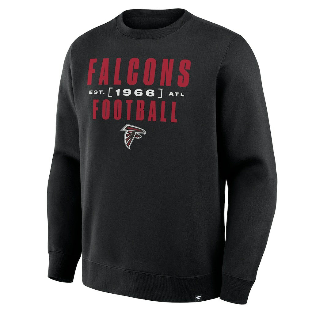 Fanatics Atlanta Falcons Powerful Throw Legacy Pullover Sweatshirt Black