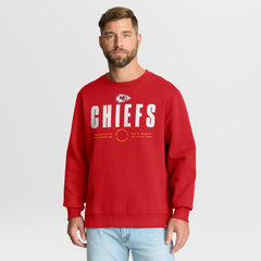 Fanatics Kansas City Chiefs Direct Handoff Legacy Pullover Sweatshirt Red