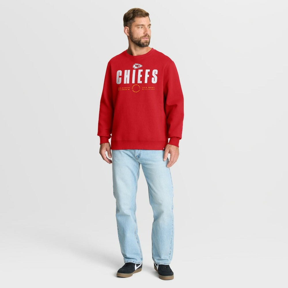 Fanatics Kansas City Chiefs Direct Handoff Legacy Pullover Sweatshirt Red