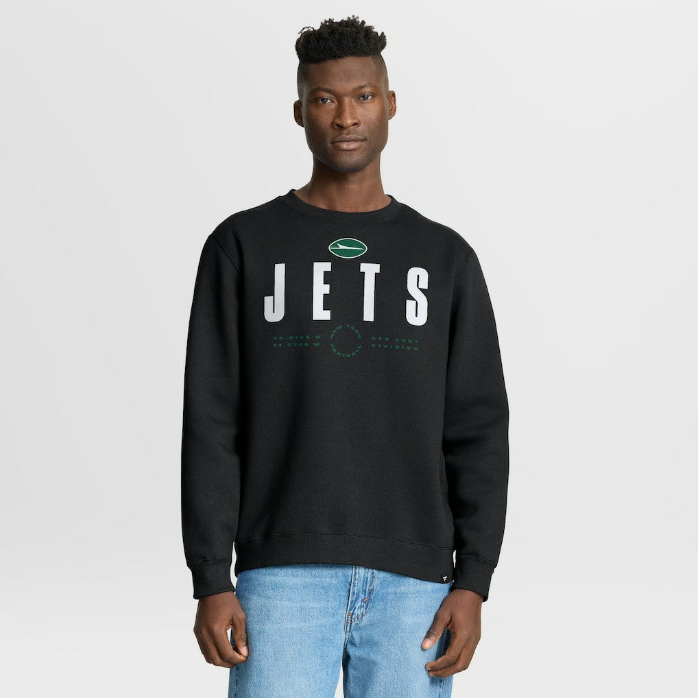 Fanatics New York Jets Direct Handoff Legacy Pullover Sweatshirt Black