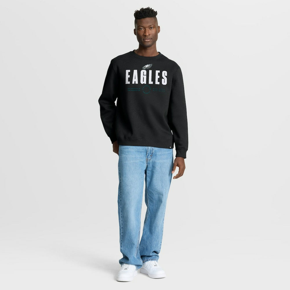 Fanatics Philadelphia Eagles Direct Handoff Legacy Pullover Sweatshirt Black