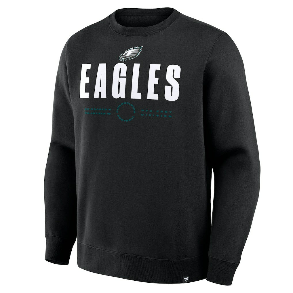 Fanatics Philadelphia Eagles Direct Handoff Legacy Pullover Sweatshirt Black