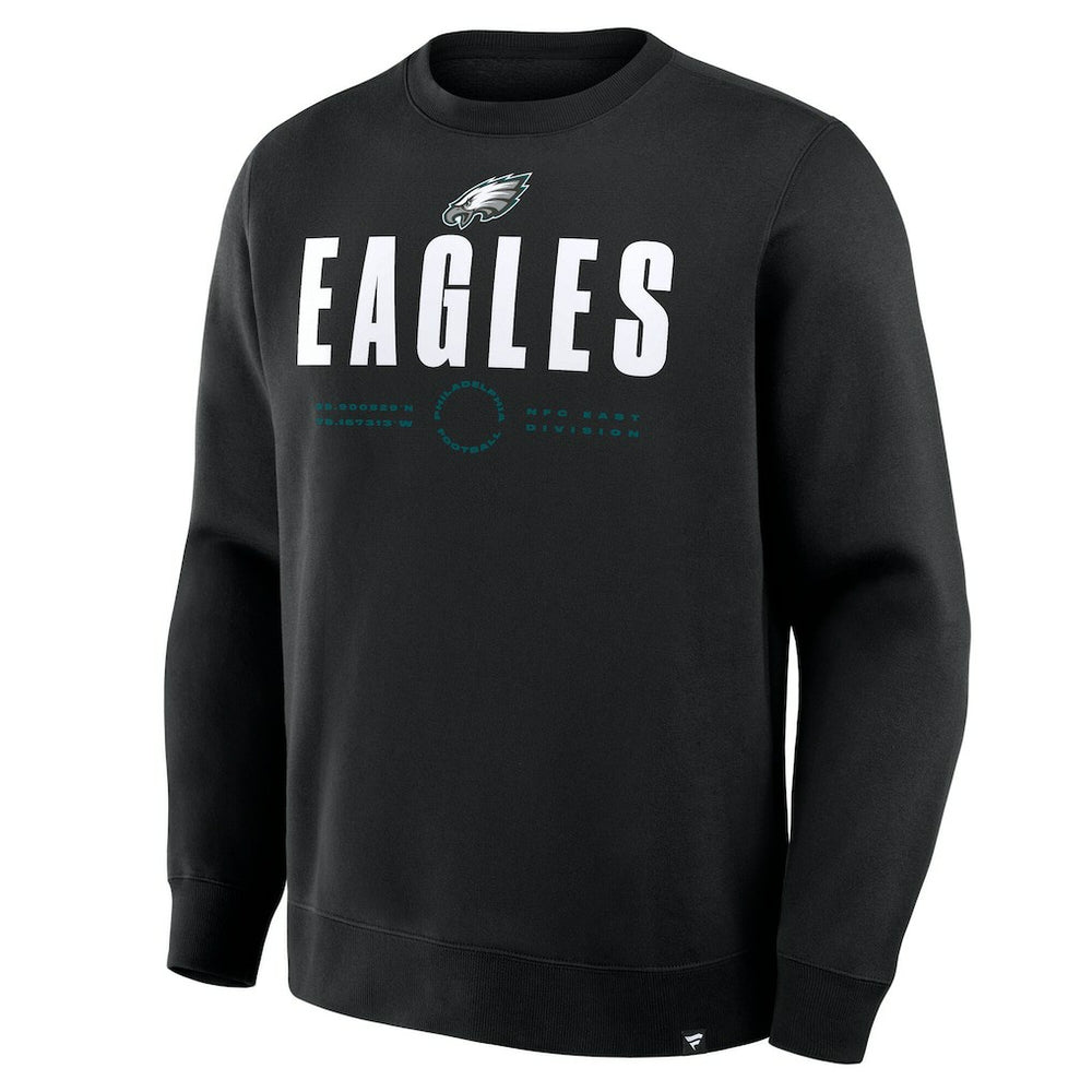 Fanatics Philadelphia Eagles Direct Handoff Legacy Pullover Sweatshirt Black