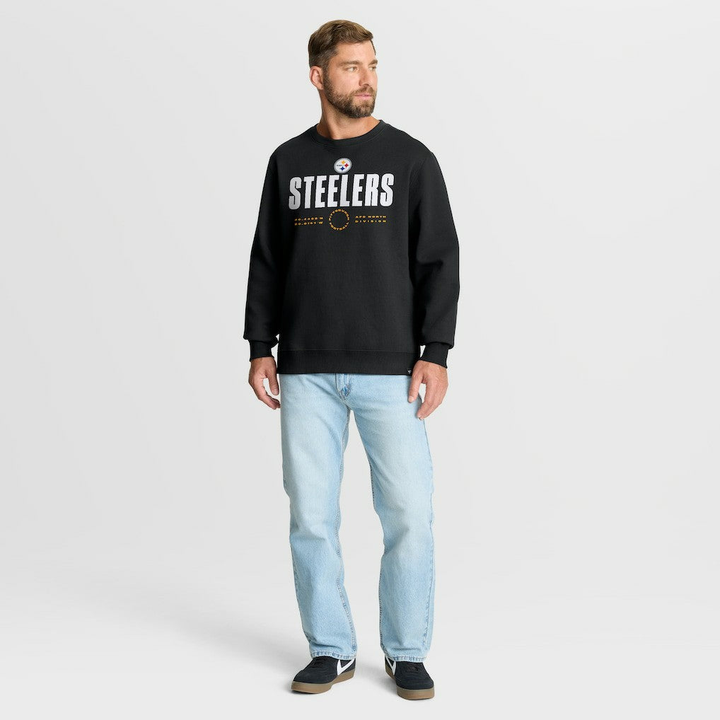 Fanatics Pittsburgh Steelers Direct Handoff Legacy Pullover Sweatshirt Black