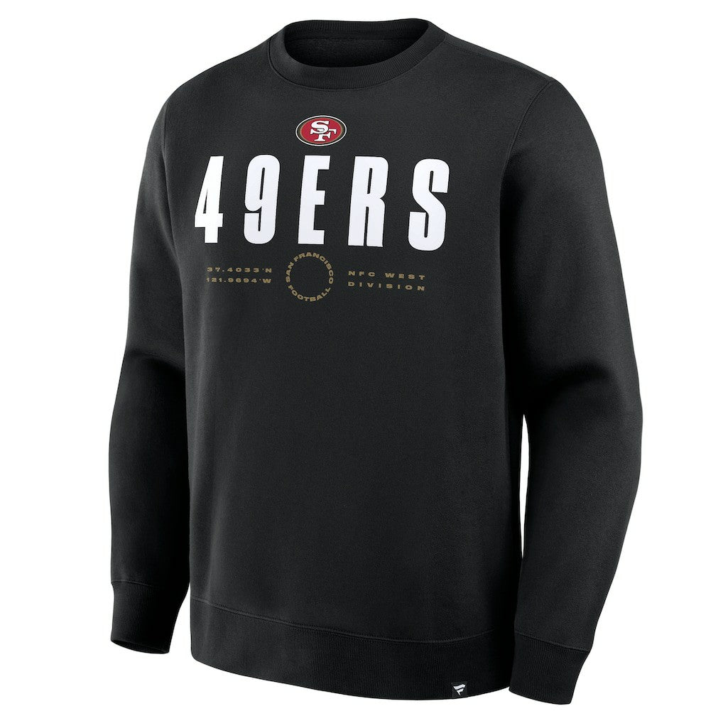 Fanatics San Francisco 49ers Direct Handoff Legacy Pullover Sweatshirt Black