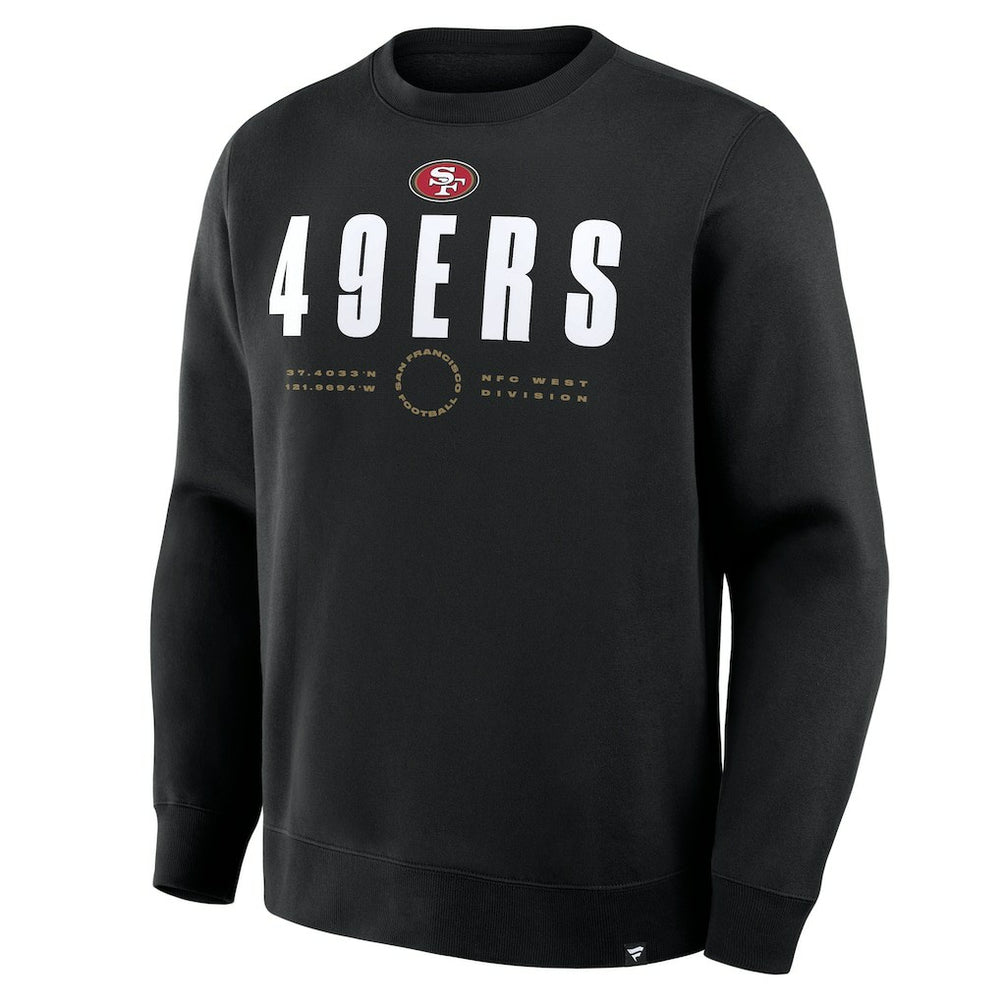 Fanatics San Francisco 49ers Direct Handoff Legacy Pullover Sweatshirt Black