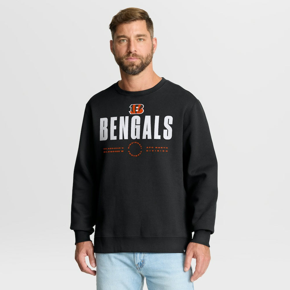 Fanatics Cincinnati Bengals Direct Handoff Legacy Pullover Sweatshirt Black