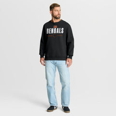 Fanatics Cincinnati Bengals Direct Handoff Legacy Pullover Sweatshirt Black