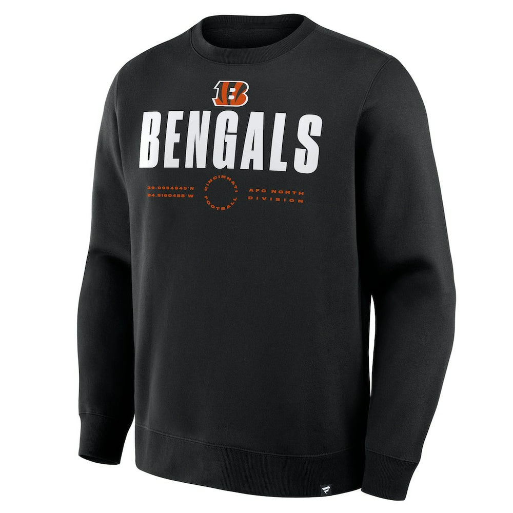 Fanatics Cincinnati Bengals Direct Handoff Legacy Pullover Sweatshirt Black