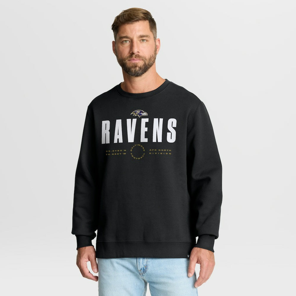Fanatics Baltimore Ravens Direct Handoff Legacy Pullover Sweatshirt Black