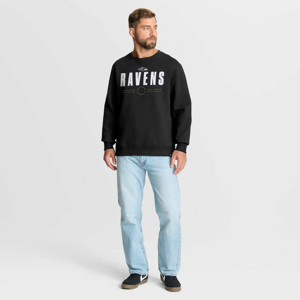 Fanatics Baltimore Ravens Direct Handoff Legacy Pullover Sweatshirt Black