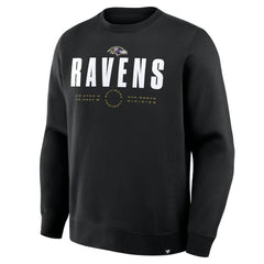 Fanatics Baltimore Ravens Direct Handoff Legacy Pullover Sweatshirt Black