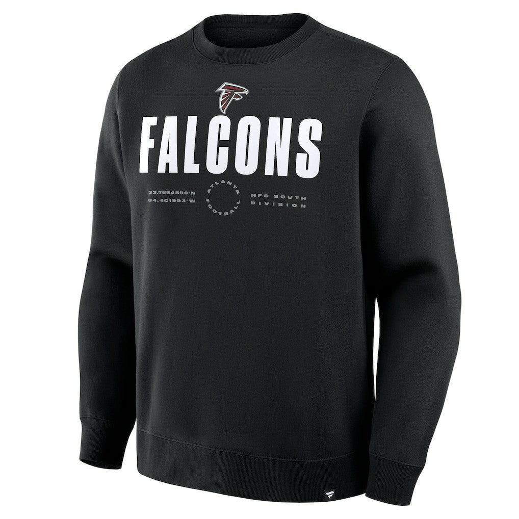 Fanatics Atlanta Falcons Direct Handoff Legacy Pullover Sweatshirt Black