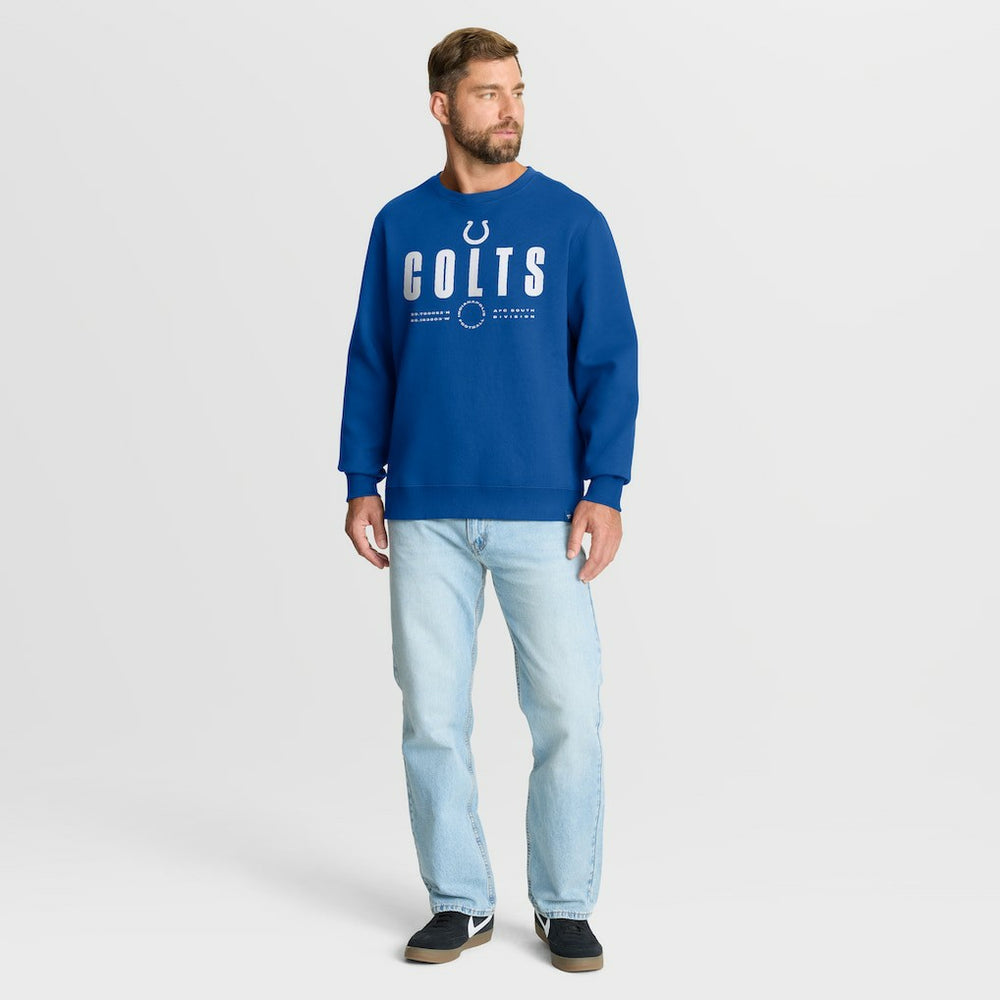 Fanatics Indianapolis Colts Direct Handoff Legacy Pullover Sweatshirt Royal