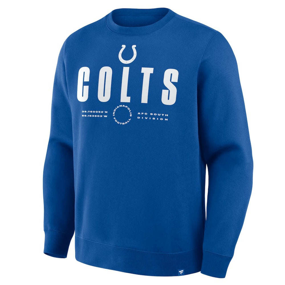 Fanatics Indianapolis Colts Direct Handoff Legacy Pullover Sweatshirt Royal