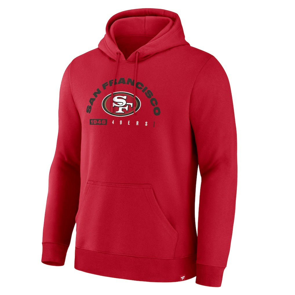 Fanatics San Francisco 49ers Delay of Game Legacy Pullover Hoodie Scarlet