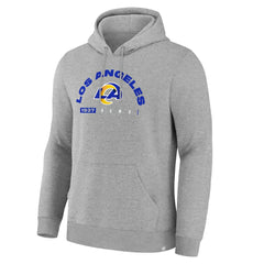 Fanatics Los Angeles Rams Delay of Game Legacy Pullover Hoodie Heather Gray