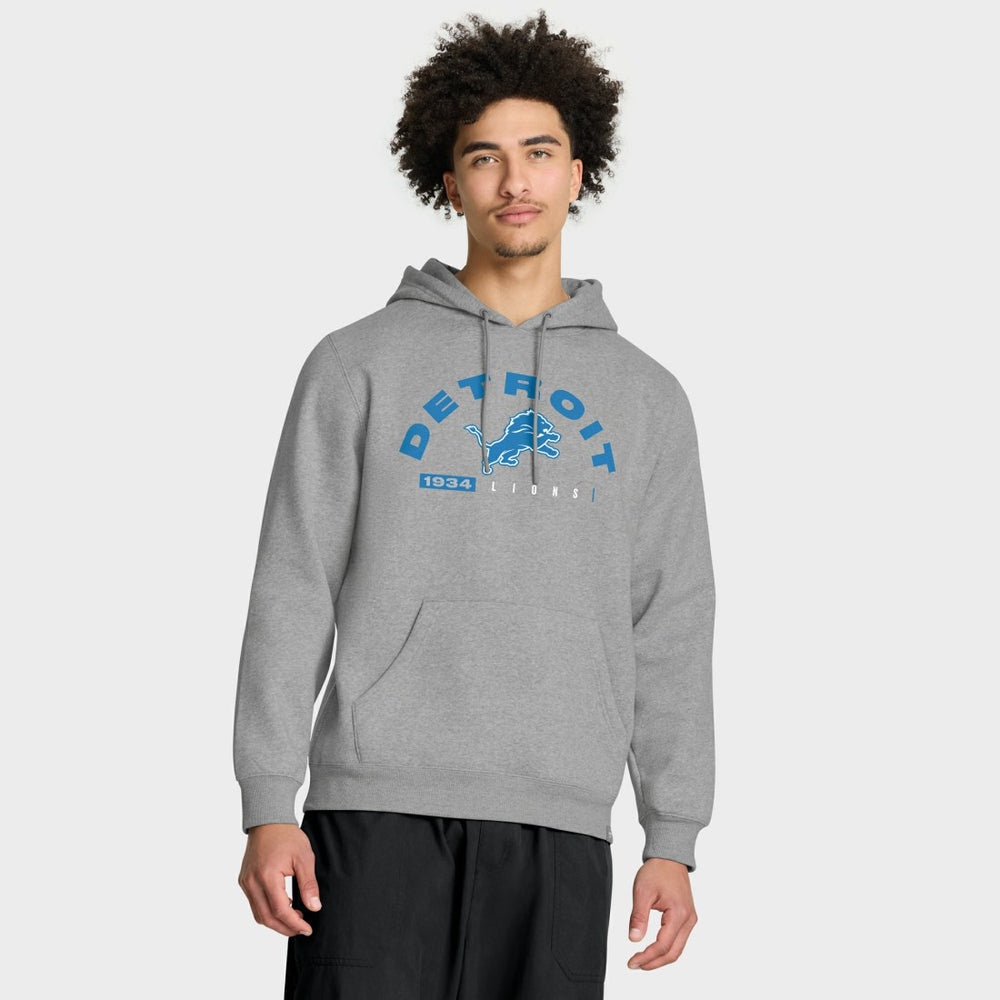 Fanatics Detroit Lions Delay of Game Legacy Pullover Hoodie Heather Gray
