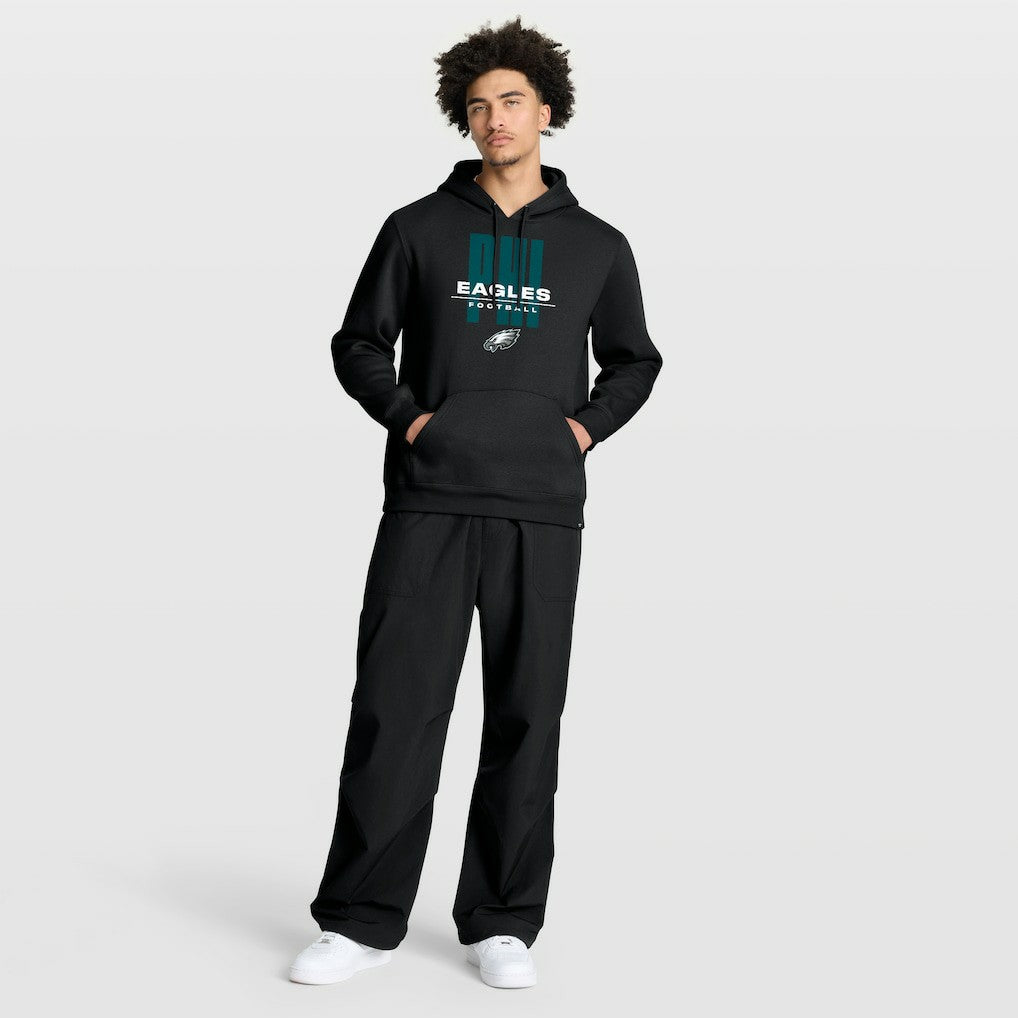 Fanatics Philadelphia Eagles Right Tackle Legacy Pullover Hoodie - Black