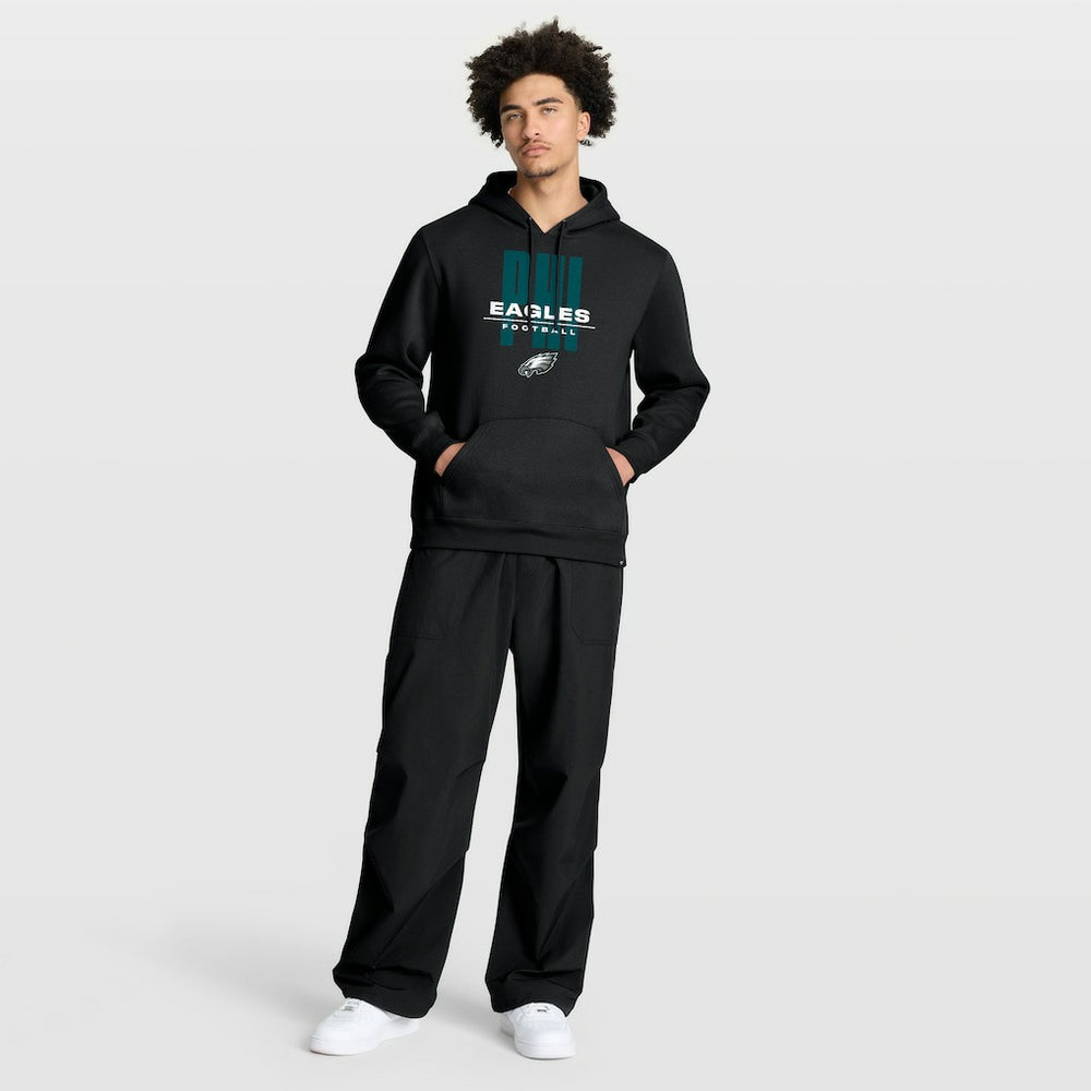 Fanatics Philadelphia Eagles Right Tackle Legacy Pullover Hoodie - Black