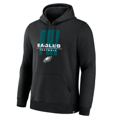 Fanatics Philadelphia Eagles Right Tackle Legacy Pullover Hoodie - Black