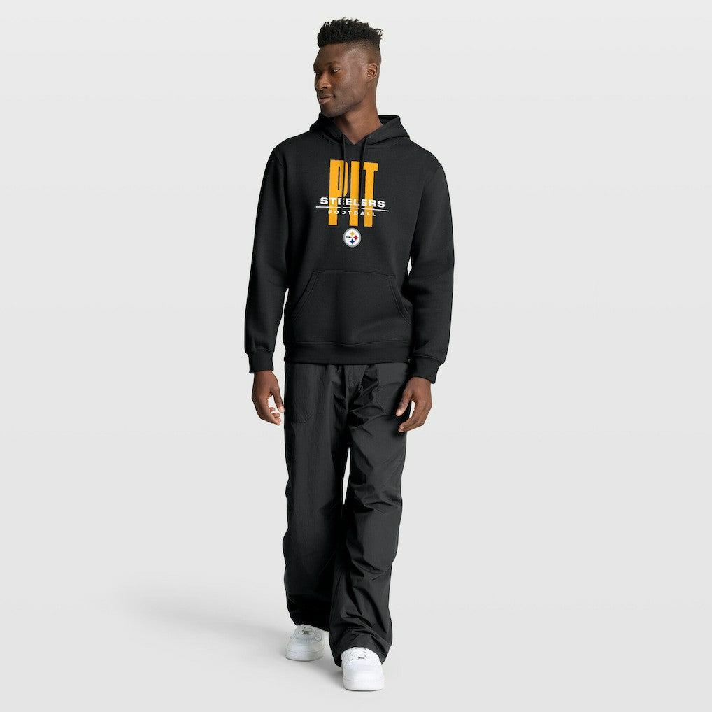 Fanatics Pittsburgh Steelers Right Tackle Legacy Pullover Hoodie - Black