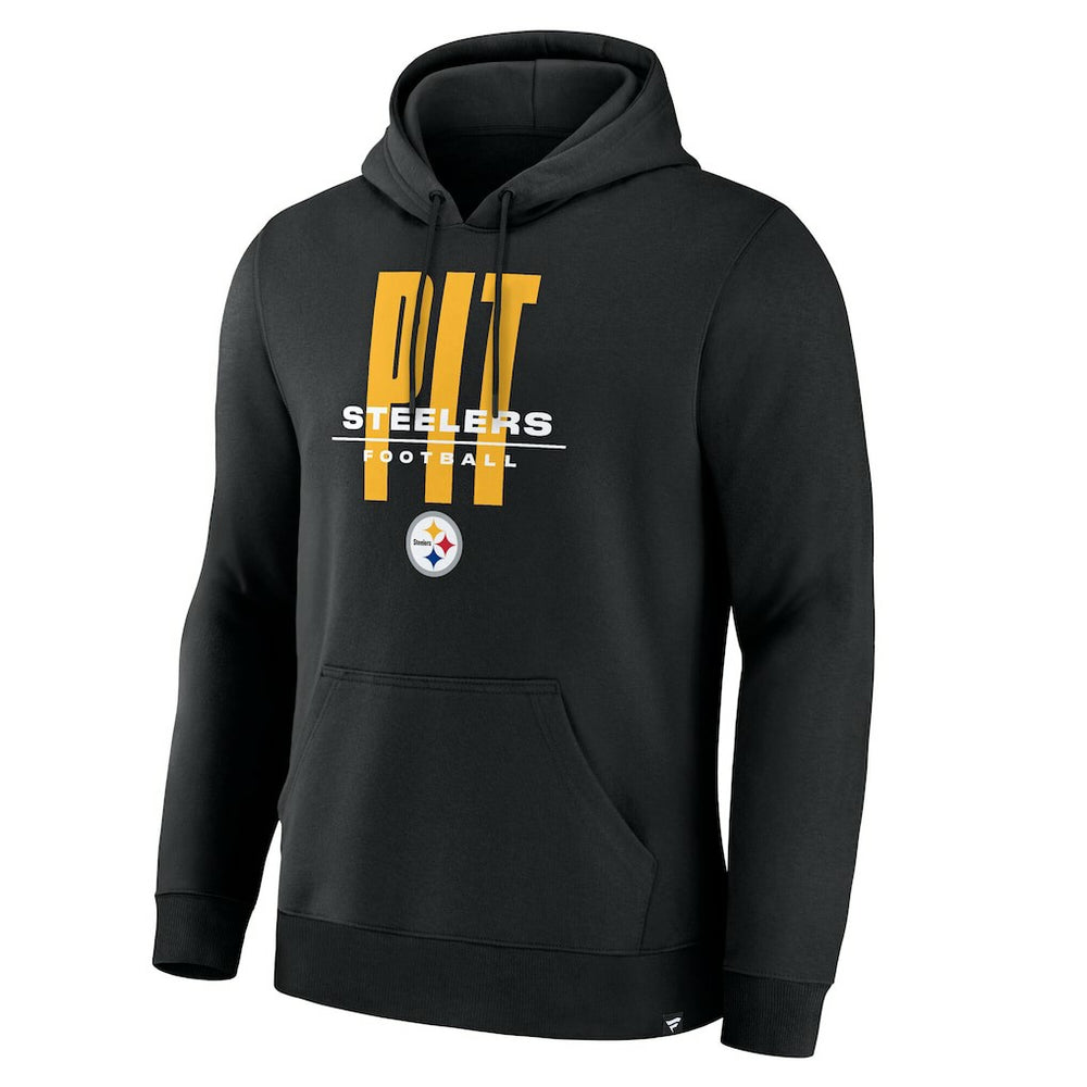 Fanatics Pittsburgh Steelers Right Tackle Legacy Pullover Hoodie - Black